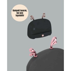 Resim Teknodayım Taşınabilir Kablosuz Telefon Tutucu ve Bluetooth Hoparlör – Kompakt Tasarım, Üstün Ses 