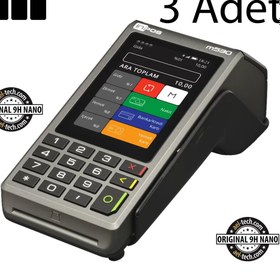 Resim ael-tech İnpos M530 Yeni Nesil Yazar Kasa Pos Dokunmatik Ekran Koruyucu 3'lü Set 
