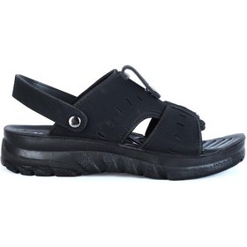 Resim Maxvel 919-10 Siyah Yazlık Erkek Sandalet Ayakkabı 001 