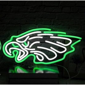 Resim Kartal Neon Led Tabela Dekoratif Aydınlatma 