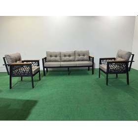 Resim 3+1+1 Melisa Balkon-bahçe-kafe Çay Seti Koltuk Oturma Takımı-oturma Grubu,ofis Koltuğu Cappuccno Cappuccino 