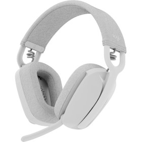 Resim Logitech Zone Vibe 100 Mikrofonlu Kablosuz Bluetooth Kulak Üstü Kulaklık - Beyaz 