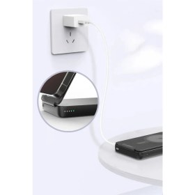 Resim Earldom PD59 10.000 mAh 20W Kablosuz + Type-C Hızlı Şarj Powerbank & Stand | MagSafe Uyumlu Siyah 