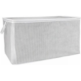 Resim Mini Hurç 45x40x30 Gri Çizgili Renkli 