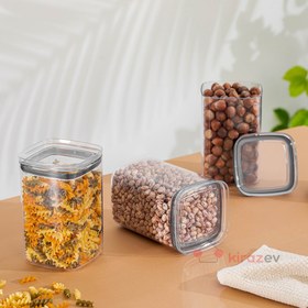 Resim Soft Chef Kare Erzak Saklama Kabı 1400 ml 