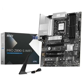 Resim MSI PRO Z890-S WIFI Z890 Soket 1851 DDR5 8600MHz (OC) M.2 Anakart 