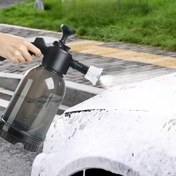 Resim 1 adet Ayarlanabilir Nozullu 2L Elde Taşınabilir Araba Yıkama Spreyi, Otomotiv Detaylandırma, Bahçe Sulama, Ev Temizliği için Çok Amaçlı Plastik Su Sprey Şişesi 