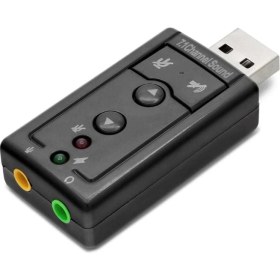 Resim Shopwave USB Harici Ses Kartı 7.1 - Siyah HDX5255 