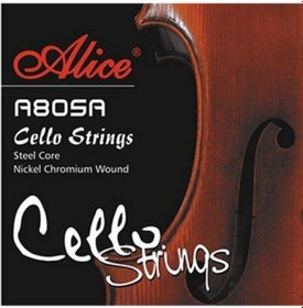 Resim Alice 805-2 Çello Re Teli Profesyonel - Yaylı Çalgı Teli Tek Tel 2. Tel/d , Çelik Çekirdek, Dayanıklı Çelik Sargı, Net Ve Parlak Ton Uyum: 4/4 Tam Boy Çello 