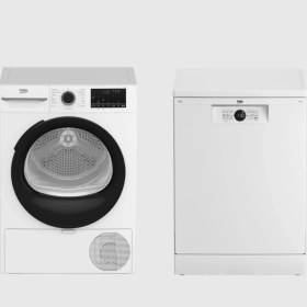 Resim Beko 2'li Avantajlı Set Kurutma ve Bulaşık Makinesi (Kmx 91 9 kg - Bm 4144 4 Prog) 
