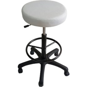 Resim Kamusal Market Bar Taburesi Plastik Ayaklı Çemberli 