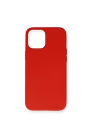Resim artlab Art İphone 12 Pro Max Kılıf Nano İçi Kadife Silikon- Kırmızı Lab 