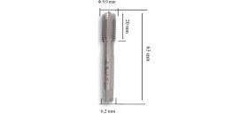 Resim Mte Unf 7/16" Usa İnce Vidalı El Kılavuzu 2’li Hss Dın 2181 