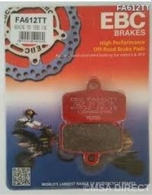 Resim Husqvarna Tc 85 17/14 Ön Fren Balatası Ebc Fa612Tt Karbon Balata 