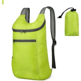 Resim Chuangyinshop Yeşil 1 Adet 20 Litre Katlanır Sırt Çantası Okul Spor Seyahat Yeşil 