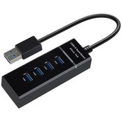 Resim usb 3.0 4 port usb hub usb 3.0 çoğaltıcı siyah keepro