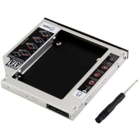 Resim Serel Comtech 12.7mm Sata Hdd Harddisk Caddy Kızak Kutu Laptop Ssd Notebook Ikinci Hdd Takma 