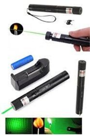 Resim kar-bul Green Laser Pointer Şarjlı Güçlü Yeşil Lazer Metal Kasa Drsl-35000 