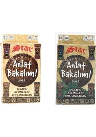 Resim Anlat Bakalım Oyun Kartlari 2'si Bir Arada Ser-1 Ve Seri-2 