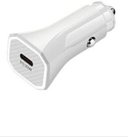 Resim Genel Markalar 20w Pd Usb C Çıkışlı Araç Çakmaklık Şarjı Type C Giriş Xiaomi Ipone Huawei Samsung Süper Hızlı Şarj 