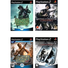 Resim SONY Playstatıon 2 - Medal Of Honor Serisi 4 Oyunluk Set - Sadece Çipli Cihazlar Için! 