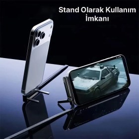 Resim Qozie 240W Type-C To Type-C 1.5m Hızlı Şarj | Standlı | Metal Başlıklı Data Kablosu 