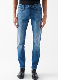 Resim Mavi - Pro Serisi Marcus Vintage Jean Pantolon 0035131596 İndigo 