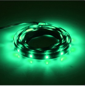 Resim Sones 5pcs 90cm 45 Led Su Geçirmez Esnek Araba Şerit Işığı, Dc 12v Yeşil Işık 