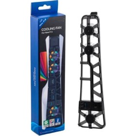 Resim Ps5 Slim Soğutucu Için LED Işıklı Rgb Kademeli Güçlü Sogutma Fanı 