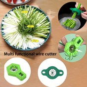 Resim Sharp Multi-Functional Julienne Peeler - Paslanmaz Çelik Bıçak, Polipropilen Sap, Sebzeleri, Bitkileri ve Meyveleri Kesmek İçin İdeal - Ev ve Ticari Kullanım İçin Temel Mutfak Aracı, Sebzeler için Kesici Bıçak|Ergonomik Sap|Keskin Kesme Kenarı 