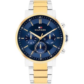Resim Tommy Hilfiger Th1710710 Erkek Kol Saati Metalik Gri 