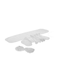 Resim Pirantech Cb-902 Buharlı Temizlik Makinesi İle Uyumlu Yer Bezi Ve Cam Bezi 