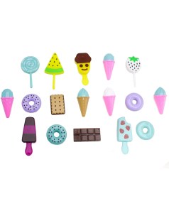 Resim Uzman İthalat Oyuncak Dondurma Arabası Scooter'lı 19 Parça Set 