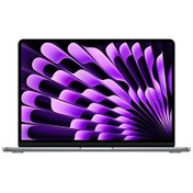 Resim Apple 13” MacBook Air M3 8-Core CPU 8-Core GPU 8GB 256GB SSD Space Grey Dizüstü Bilgisayar MRXN3TU/A Apple