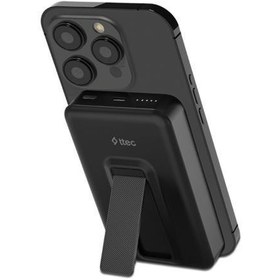 Resim Ttec ReCharger M 10.000mAh MagSafe Uyumlu PD 20W Stantlı Kablosuz Taşınabilir Hızlı Şarj Aleti/Powerbank 