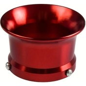 Resim Gaojunshop01 Lbk 50mm S Red Motosiklet Modifiye Karburator Hava Filtre Kupası Pwk Pe Cvk Oko 