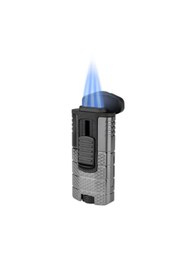 Resim Xikar Tactical Triple Lighter Gunmetal Siyah Puro Çakmağı 
