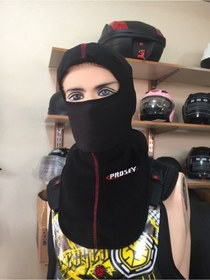 Resim Buffalo Kışlık Termal Polar Balaklava Boyunluk Siyah 