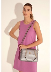 Resim U.S. Polo Assn. Kadın Kurşun Omuz Çantası 50293653-VR209 