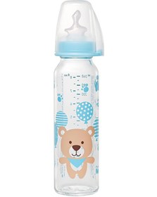 Resim Nip 250 Ml Cam Biberon 0-6 Ay - Mavi - Mavi / Standart 