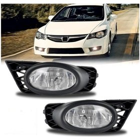 Resim Honda Civic Sis Lambası Sağ Sol Set Kapaklı Ampullu 2009-2011 