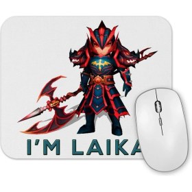 Resim Baskı Dükkanı Laika Dragon Knight Fire Summoners War Mouse Pad 