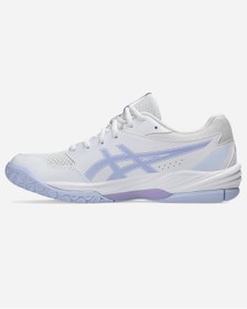 Resim Asics GEL-TASK 4 Kadın Beyaz-Turuncu Voleybol Ayakkabısı 1072A106-104 