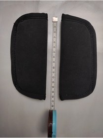 Resim Genel Markalar ALKANTARA BEBEK KOLTUĞU EMNİYET KEMER PEDİ,(2 adet) Yumuşak kumaş Puset, Mama Sandalyesi (ANTRASİT) 