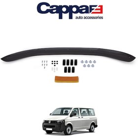 Resim Cappafe Vw T5 Transporter Ön Kaput Koruyucu Rüzgarlık 4Mm 2009-14 