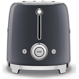 Resim Smeg TSF01 2 Dilim Ekmek Kızartma Makinesi Gri 