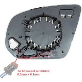 Resim Ayna Camı Mercedes G-class W464 2018-ısıtmalı Asferik Blis Sağ 