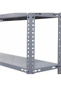 Resim Rafburada Galvaniz Çelik Raf Tablası - Depo, Arşiv, Kiler, Dosya, Market Rafı 59x60 Cm-1.50 Mm Metalik 