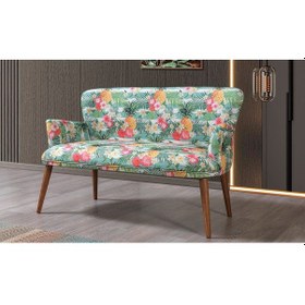 Resim Bahar Çay Seti İkili Koltuk (Balkon, Salon, Cafe, Ofis) 