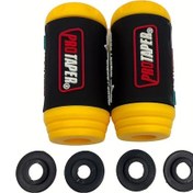 Resim Tongdashop Sarı Universal Motosiklet Düşme Önleyici Çubuk, Scooter Ve Spor Motosikletler İçin 